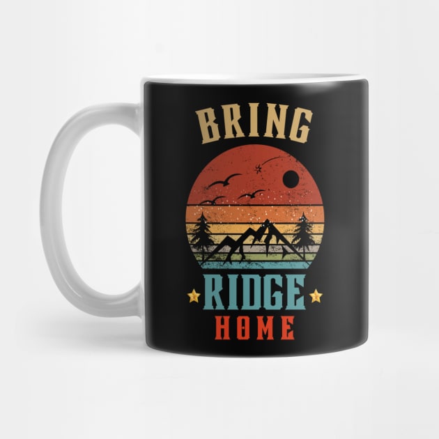 Vintage Retro - Bring Ridge Home by Adam4you